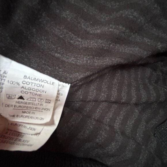 Prisa Collection Women Tunic Top Sleeveless Lagenlook Patchwork Black Brown Art - Picture 8 of 8